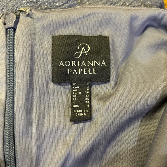 New Adrianna Papell BHLDN Idris Dress in Hydrangea, size 2. - Picture 8 of 9